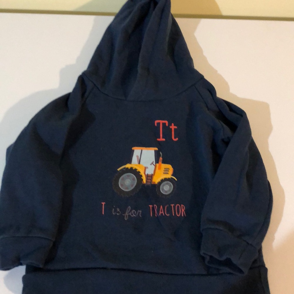 Peppy Mini tractor hoodie size 3t